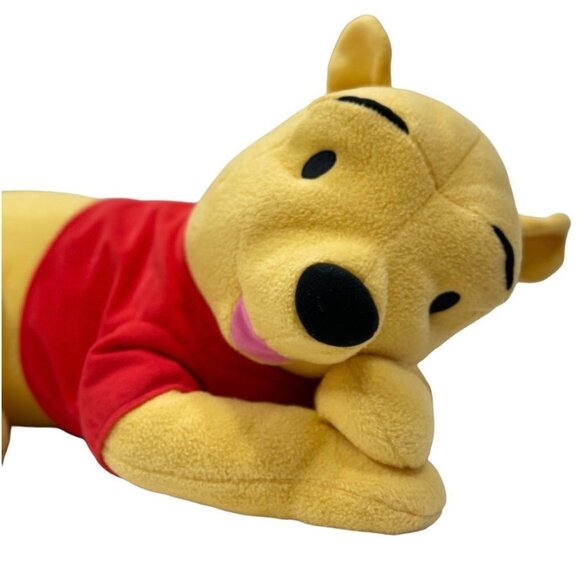 FISHER PRICE 22" Lounging Pooh 2001 MATTEL/DISNEY Plush Stuffed Animal - Picture 2 of 16